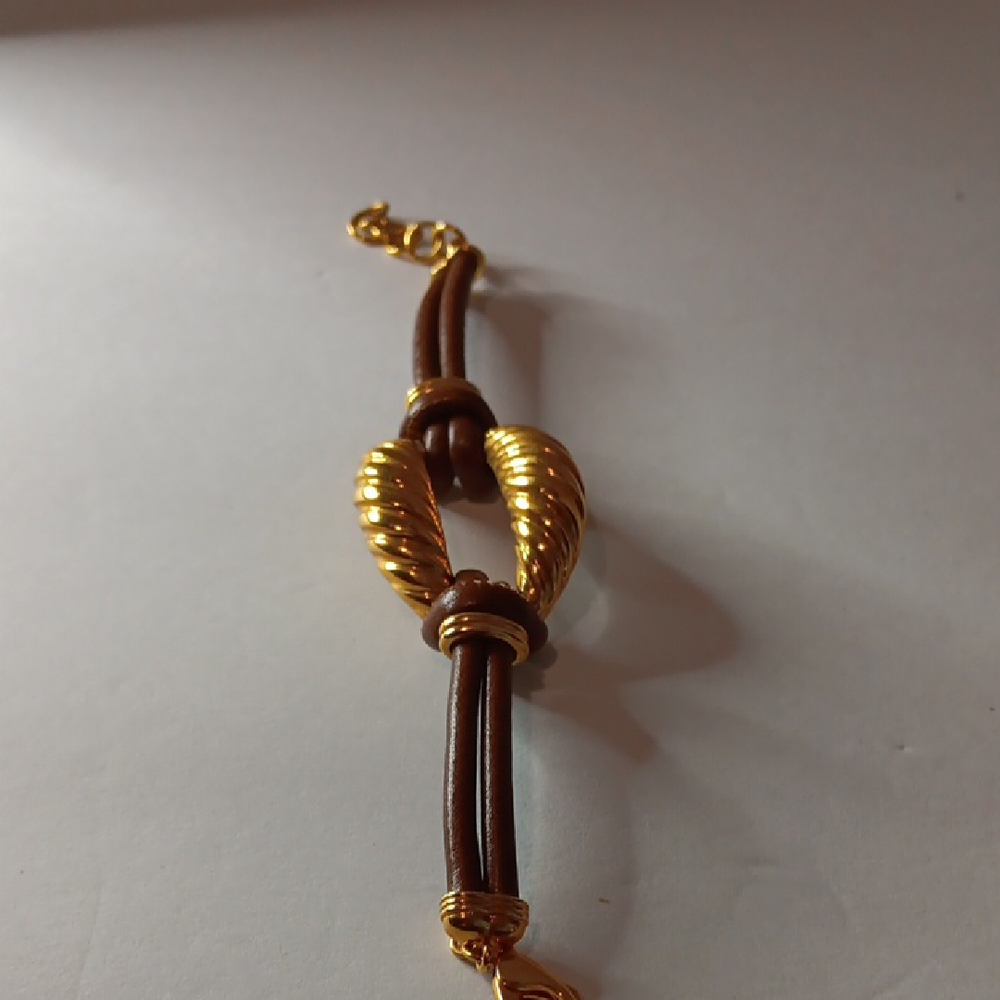 Milor Gold and Brown Women's Bracelet